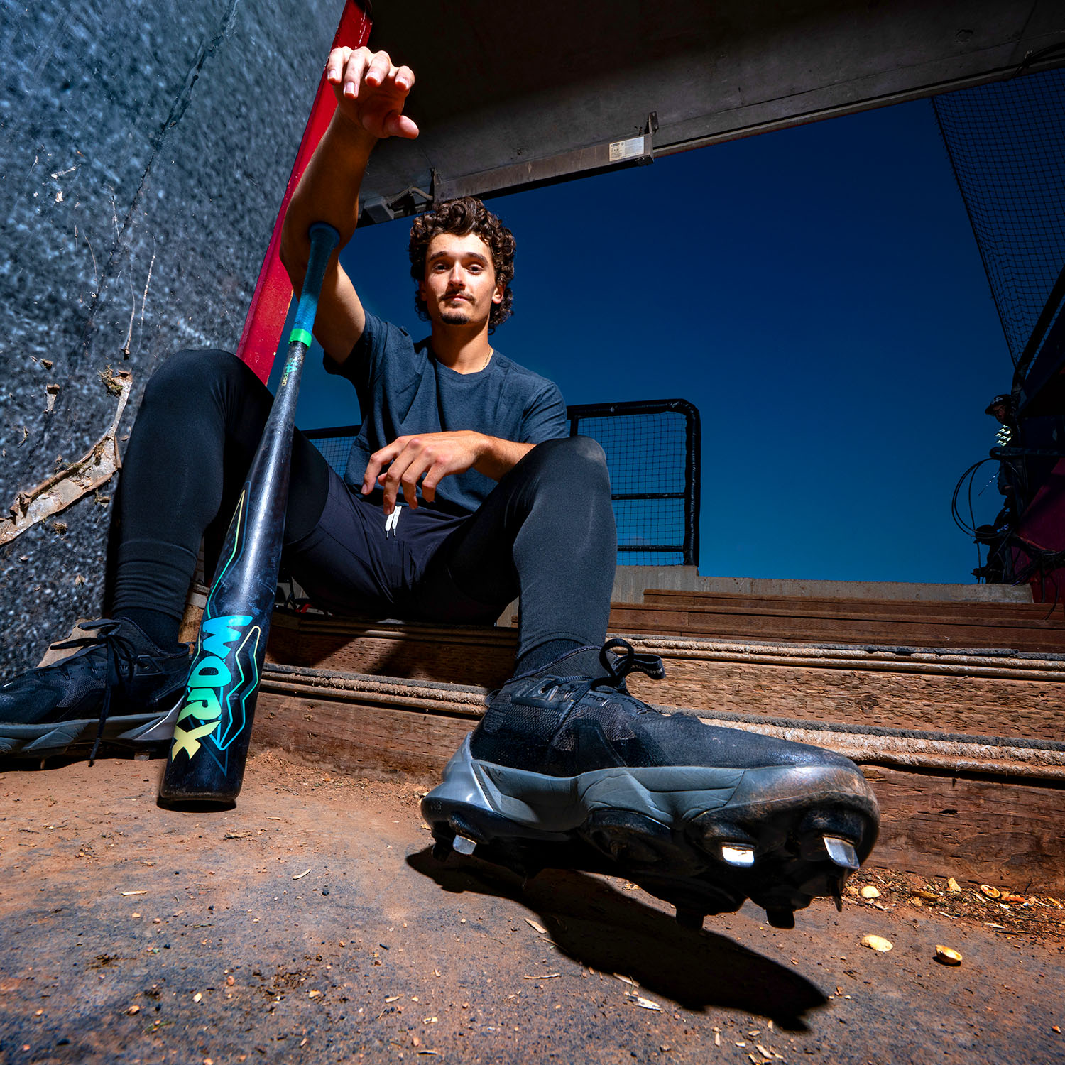 2026 THE WORX – Power BBCOR Baseball Bat (-3) | 44 Pro